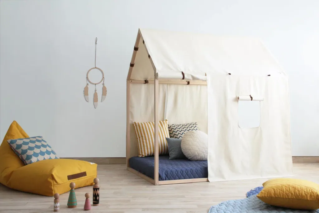 Nobodinoz Sitzsack / Sitzkissen Oasis natur