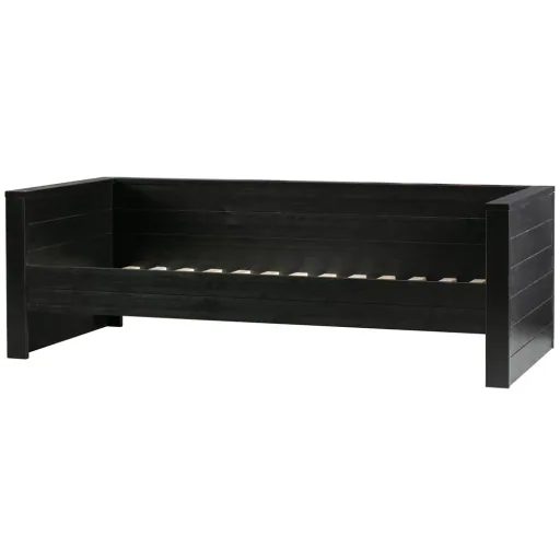 WOOOD Sofabett Dennis schwarz