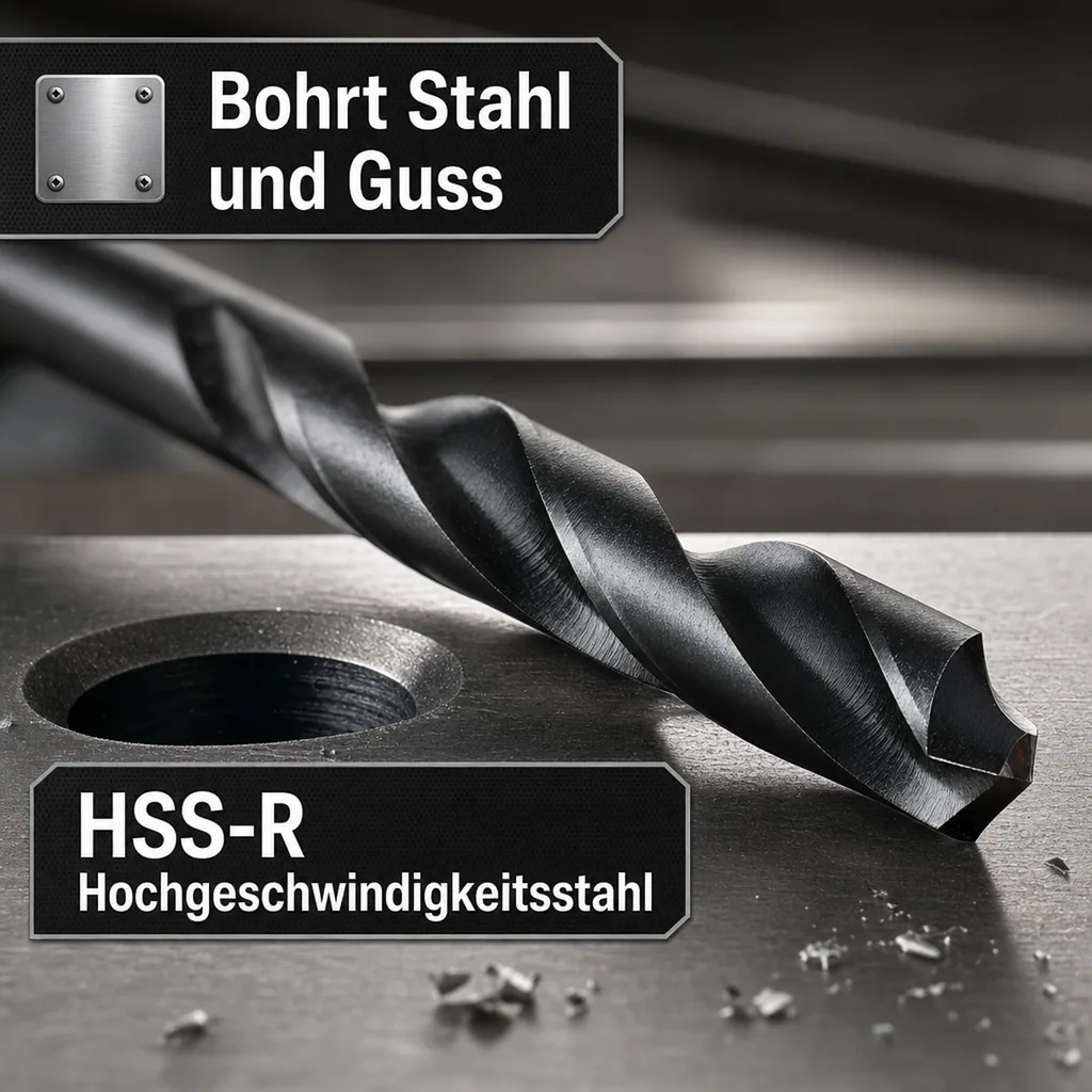 Spiralbohrer, HSS Bohrer 3mm, DIN 338, rollgewalzt