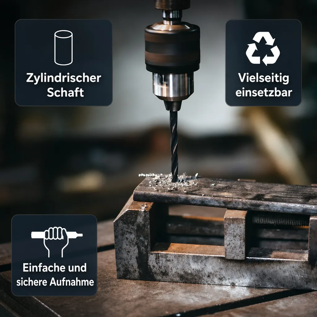 Spiralbohrer, HSS Bohrer 3mm, DIN 338, rollgewalzt