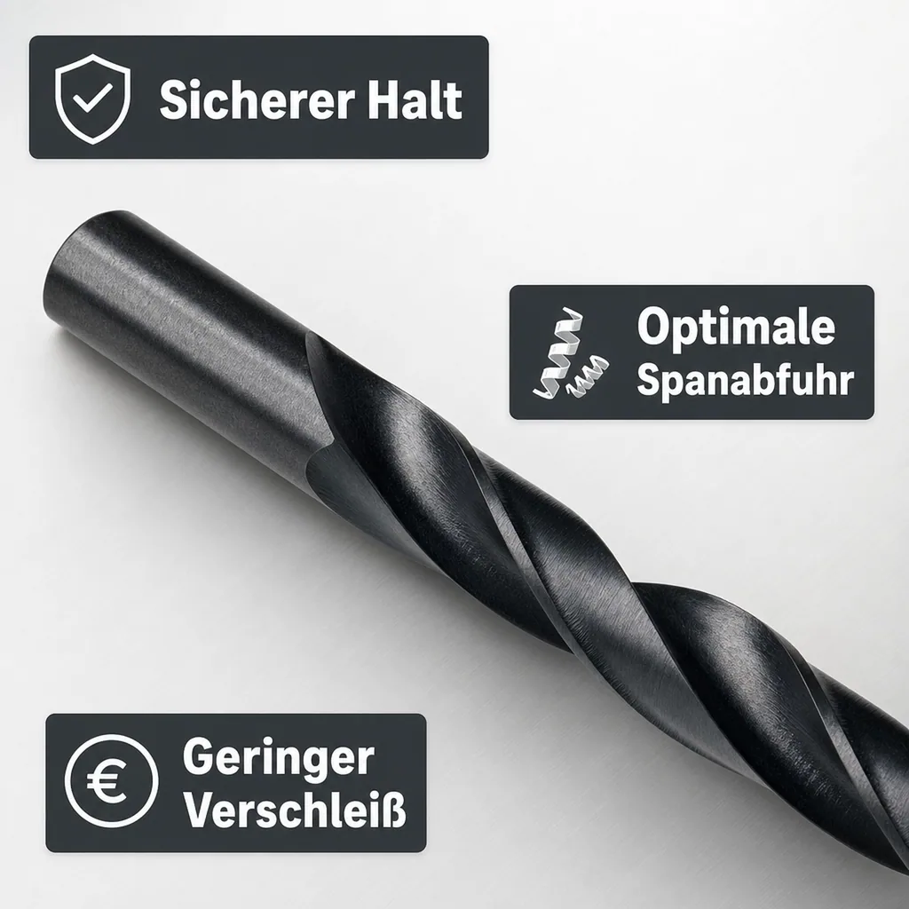HSS Spiralbohrer, DIN 338, rollgewalzt, 5,5 mm