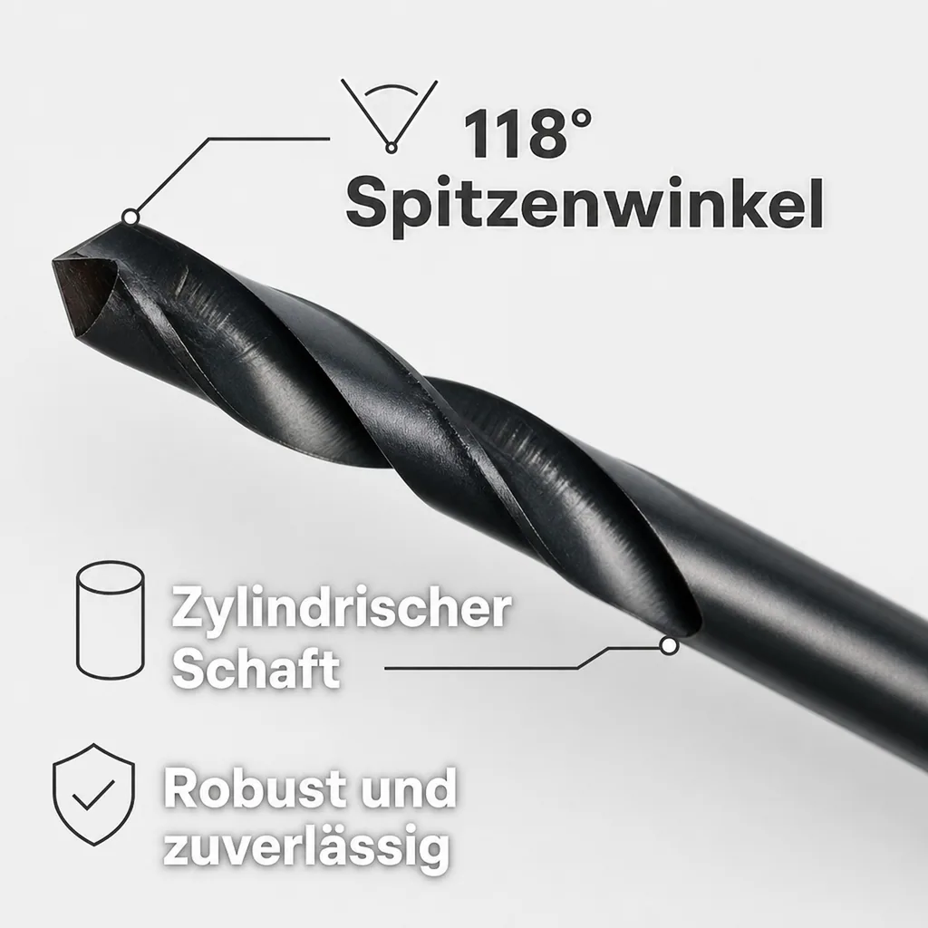 Spiralbohrer DIN 338, HSS Spiralbohrer, 7mm