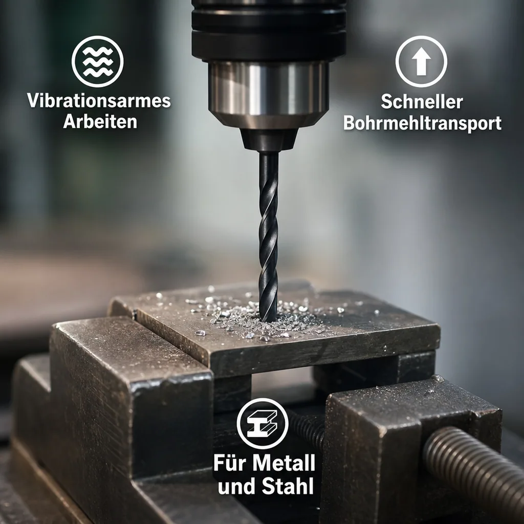 HSS Spiralbohrer, DIN 338, 7.5mm, Rollgewalzt