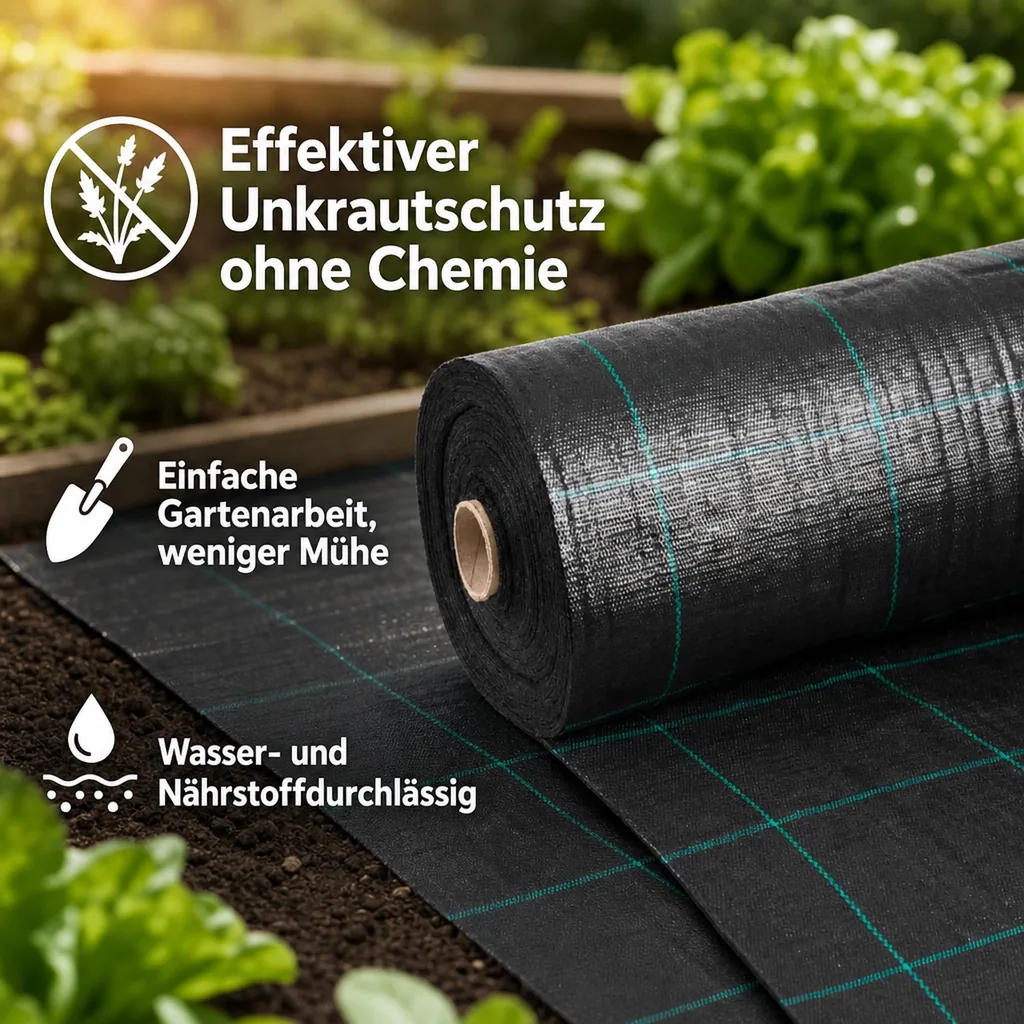 Unkrautvlies Bodengewebe - 2 m x 1 m