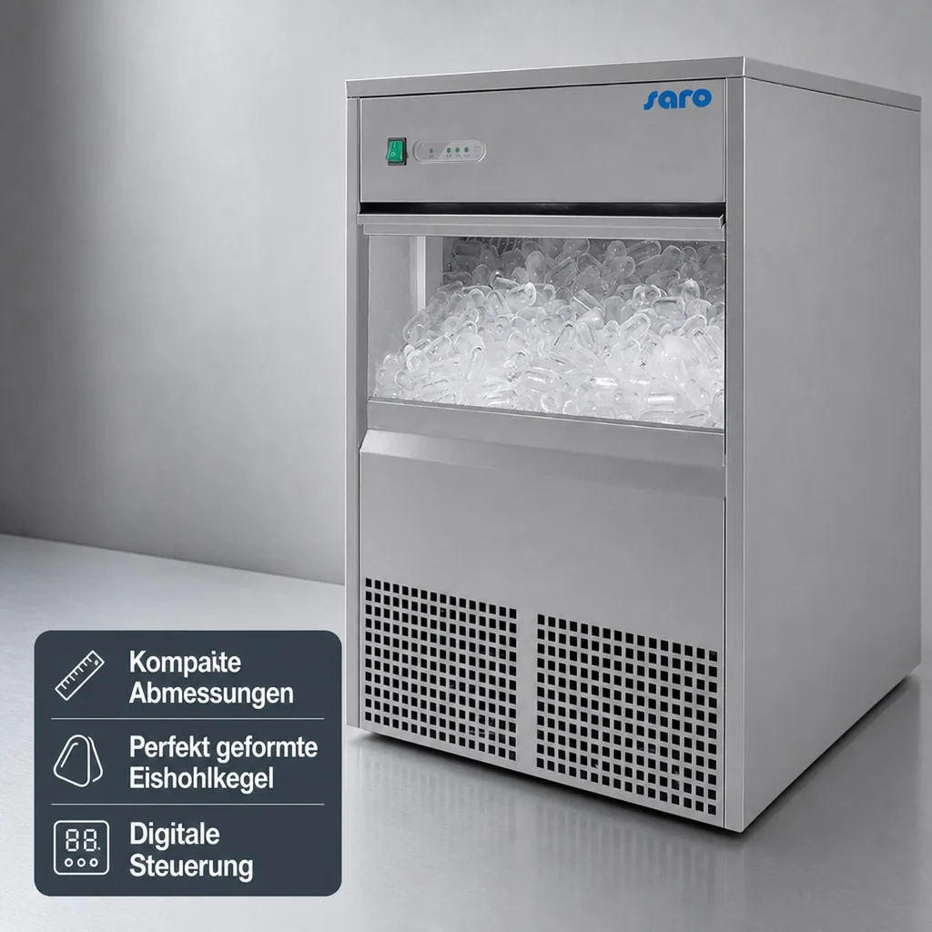Eiswürfelmaschine, Eiswürfelbereiter - Modell EB 40