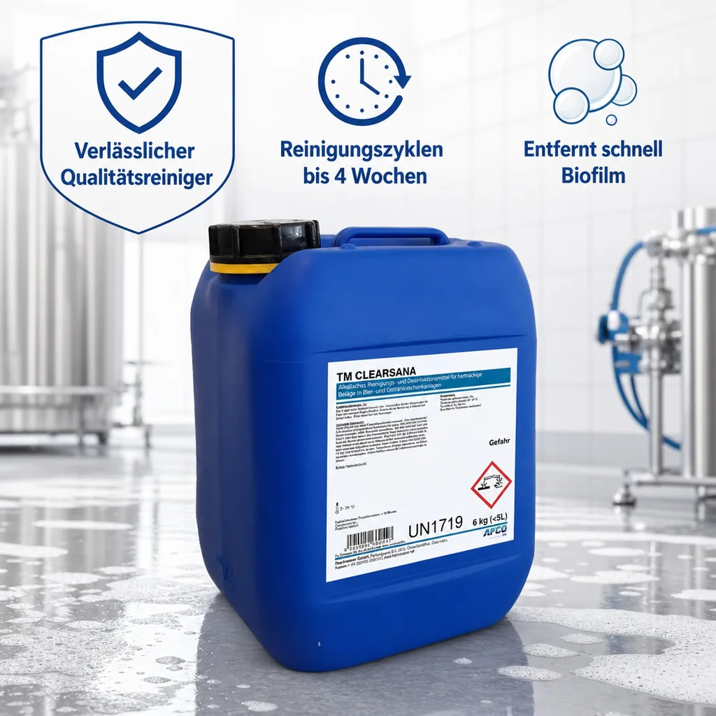 Reinigungsmittel - TM CLEARSANA flüssig 6 kg