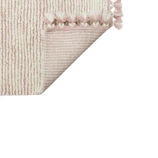 Lorena Canals waschbarer Wollteppich "Koa" Pink