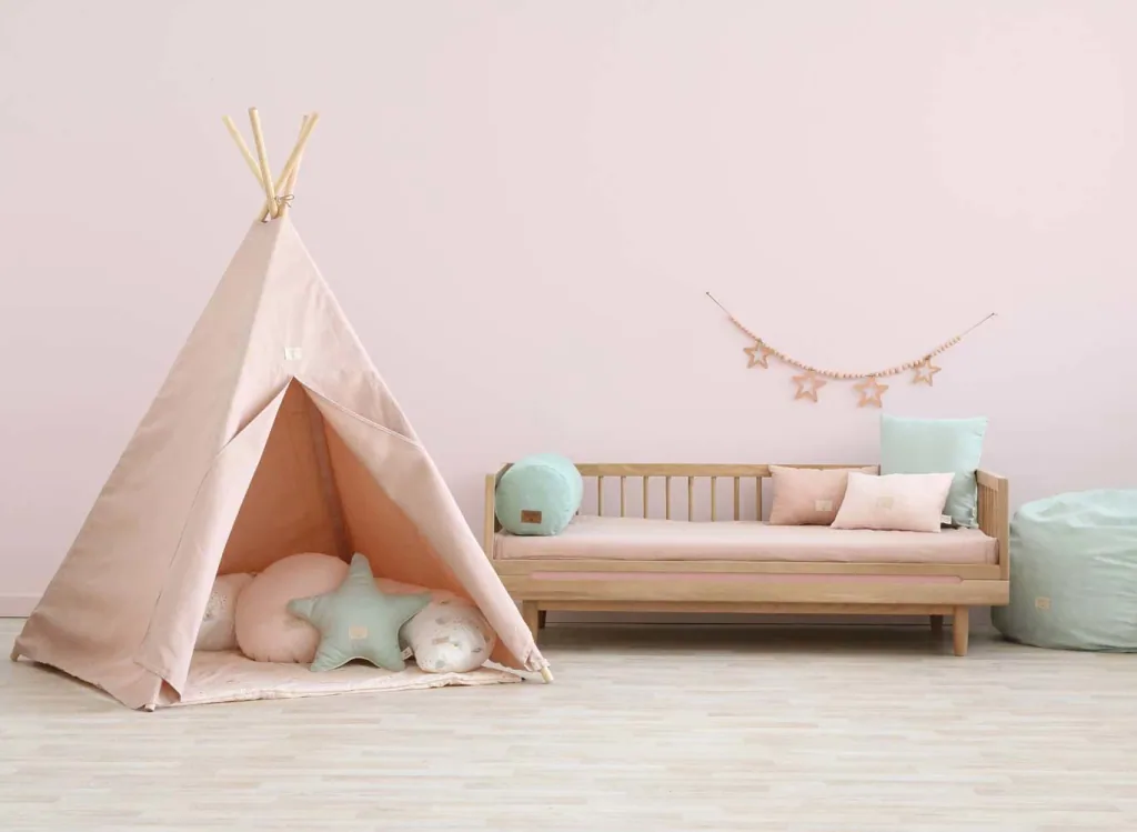 Nobodinoz Einzelbett "Pure" Erweiterung zum Sofabett