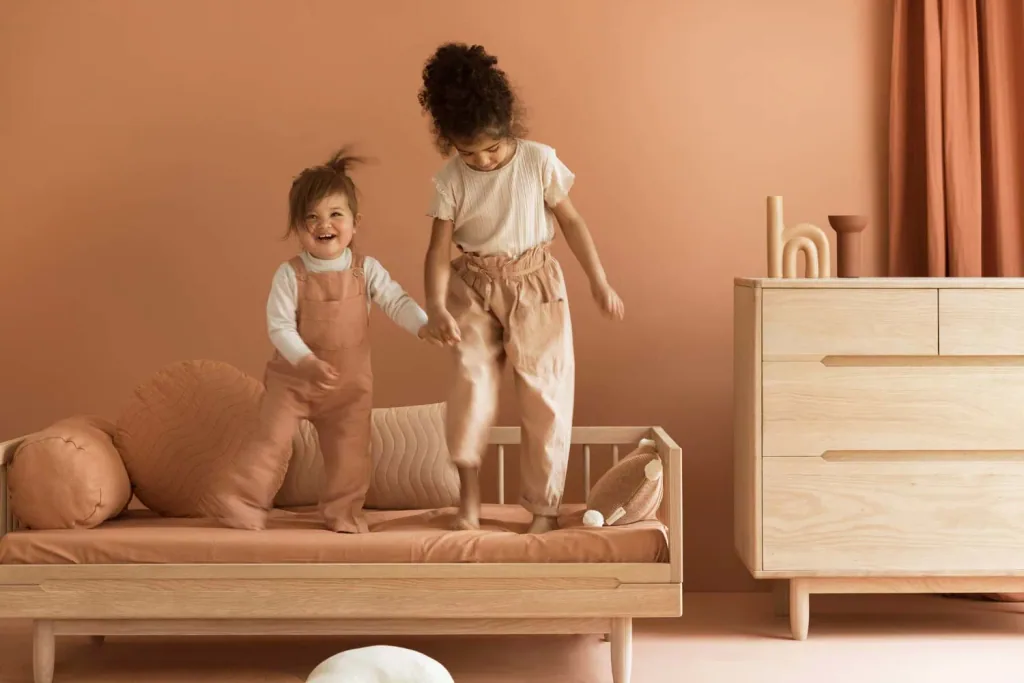 Nobodinoz Umbauset Babybett zum Juniorbett "Pure" Eiche