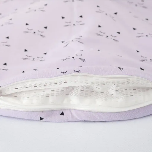 Träumeland Liebmich Baby Schlafsack, Schlummersack, Innenschlafsack - Schmusekatze, Grösse: 50/56