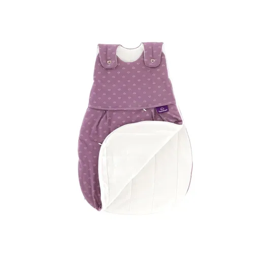 Träumeland Liebmich Baby Schlafsack, Schlummersack, Innenschlafsack - Heartsome, Grösse: 62/68