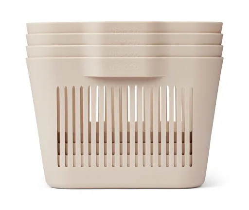 Liewood Korb - Makeeva, S 4-Pack, Farbe: Sandy