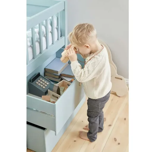 Flexa Schubladenbett "Freja" blau