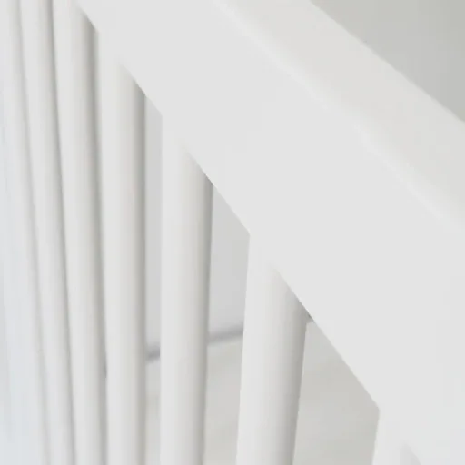 Maison Charlotte Babybett  umbaubar Opera 70 x 140 cm weiss