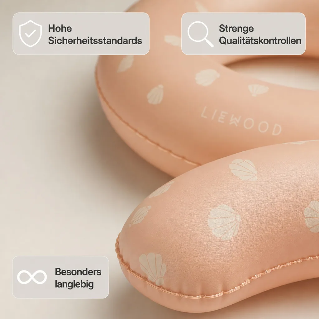Liewood Schwimmring - Baloo, Farbe: Muschel / Helle Toskana