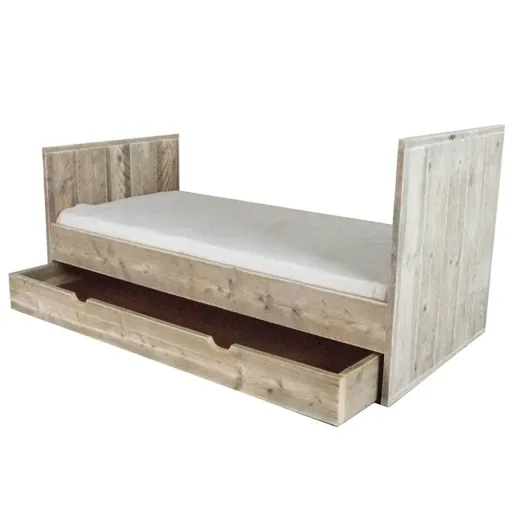 Dutchwood Einzelbett Holz, Bettkasten: ohne Bettschublade