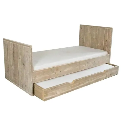 Dutchwood Einzelbett Holz, Bettkasten: ohne Bettschublade