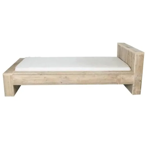Dutchwood Block Einzelbett, Bettkasten: ohne Bettschublade