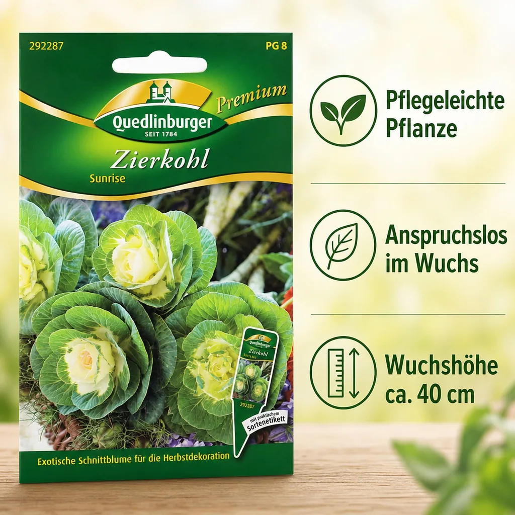 Zierkohl Sunrise kaufen, winterhart & pflegeleicht