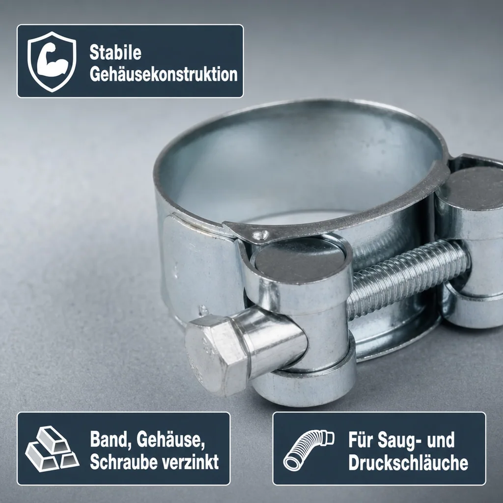 W1 Spannbacken-/ Gelenkbolzschellen 74-79mm