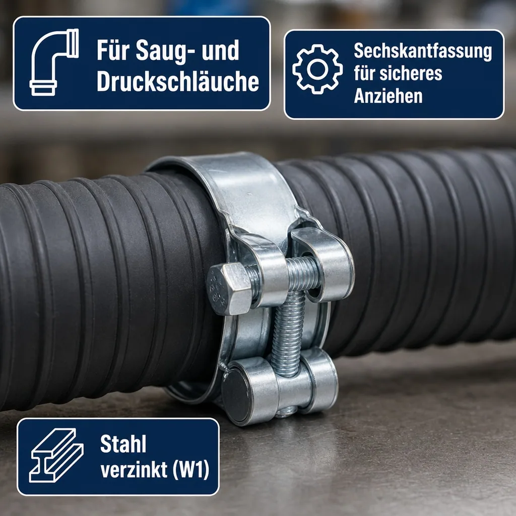 W1 Spannbacken-/ Gelenkbolzschellen 48-51mm