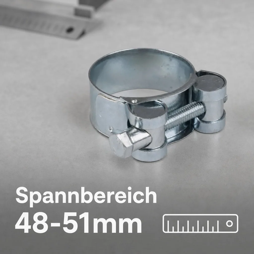 W1 Spannbacken-/ Gelenkbolzschellen 48-51mm