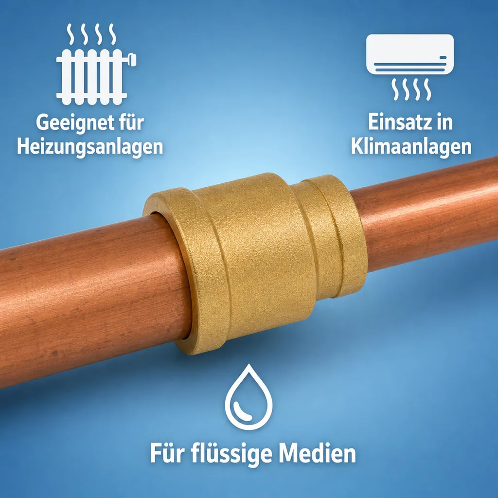 Messing Muffe reduziert, Gewindefitting 2" IG x 1 1/2" IG