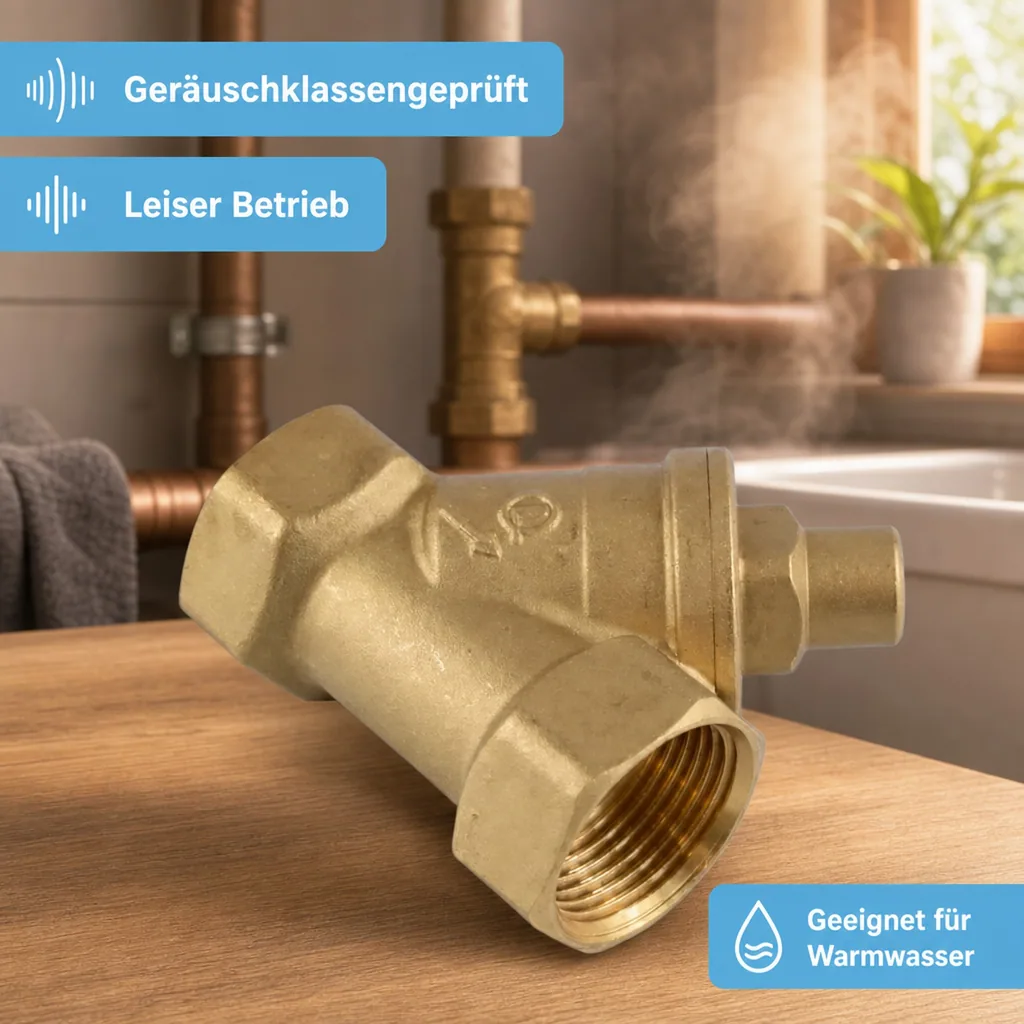 Rückschlagventil 2 Zoll, Schrägsitzventil, Innengewinde