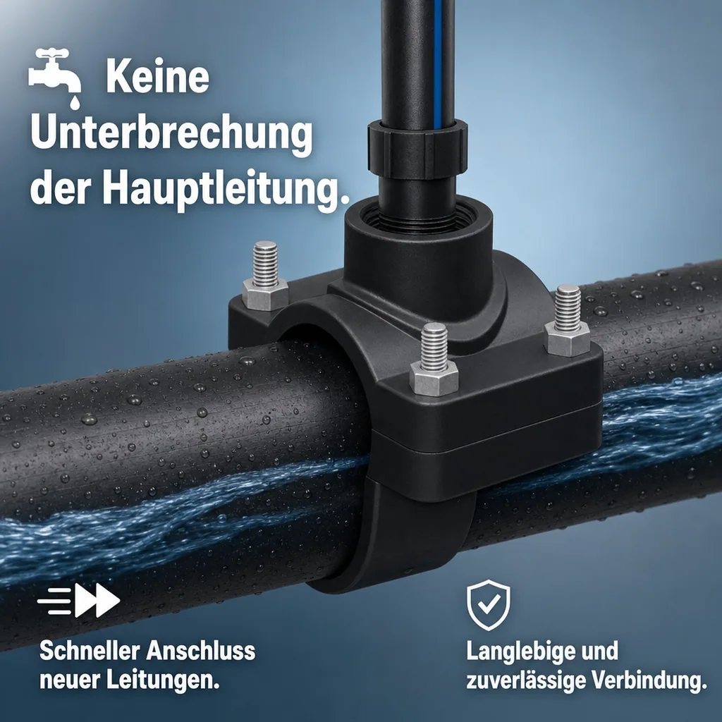 PP Anbohrschelle 63 x 1 1/4"
