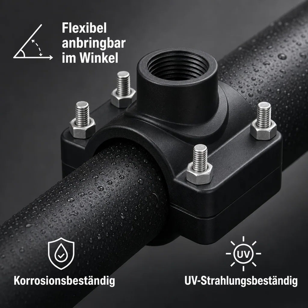 PP Anbohrschelle 63 x 1 1/2"