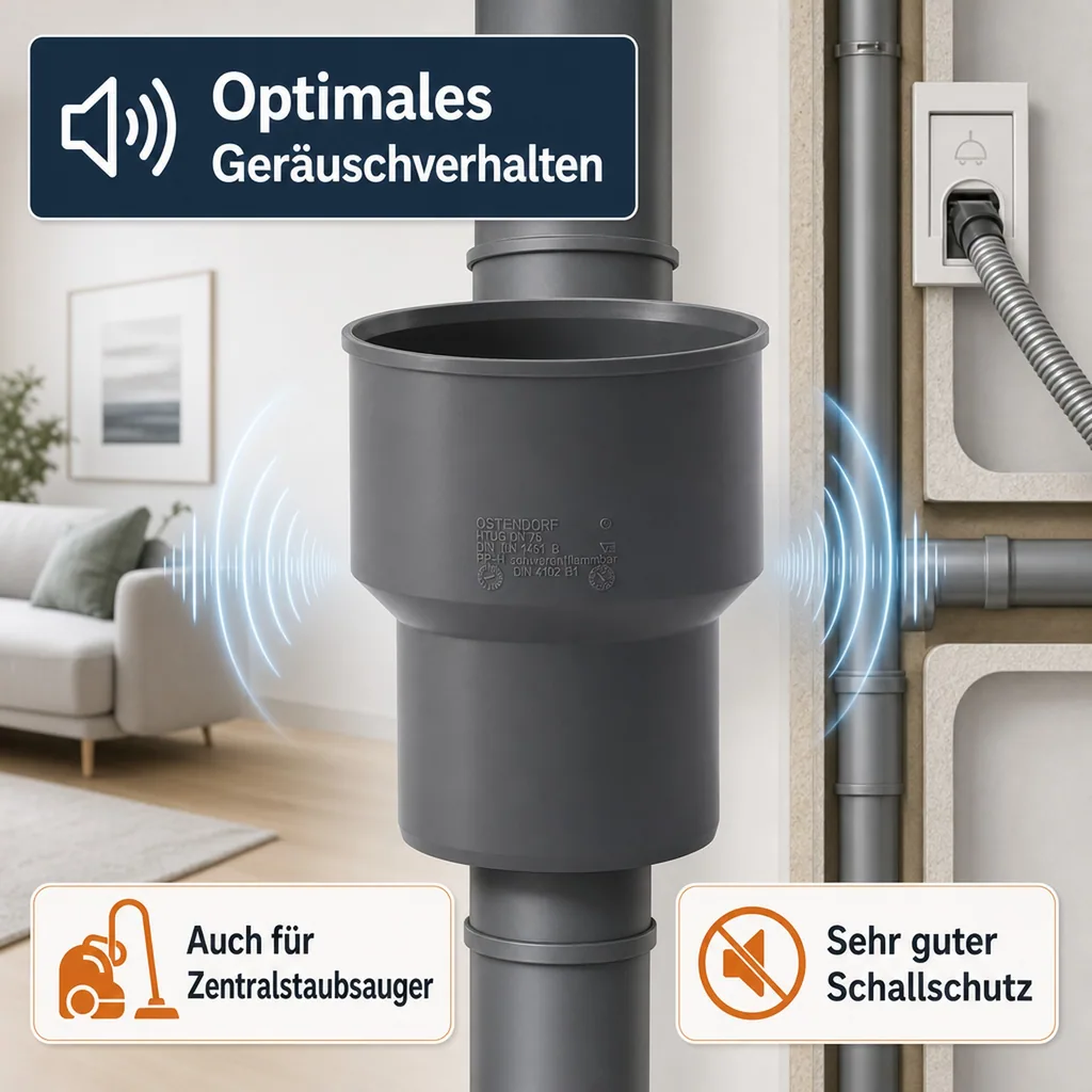 HTsafeUG Anschluss an Guss DN/OD 75