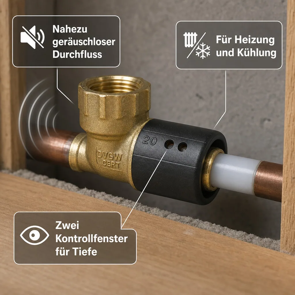 Steckfitting Winkel 16 x 2 auf 3/4" IG