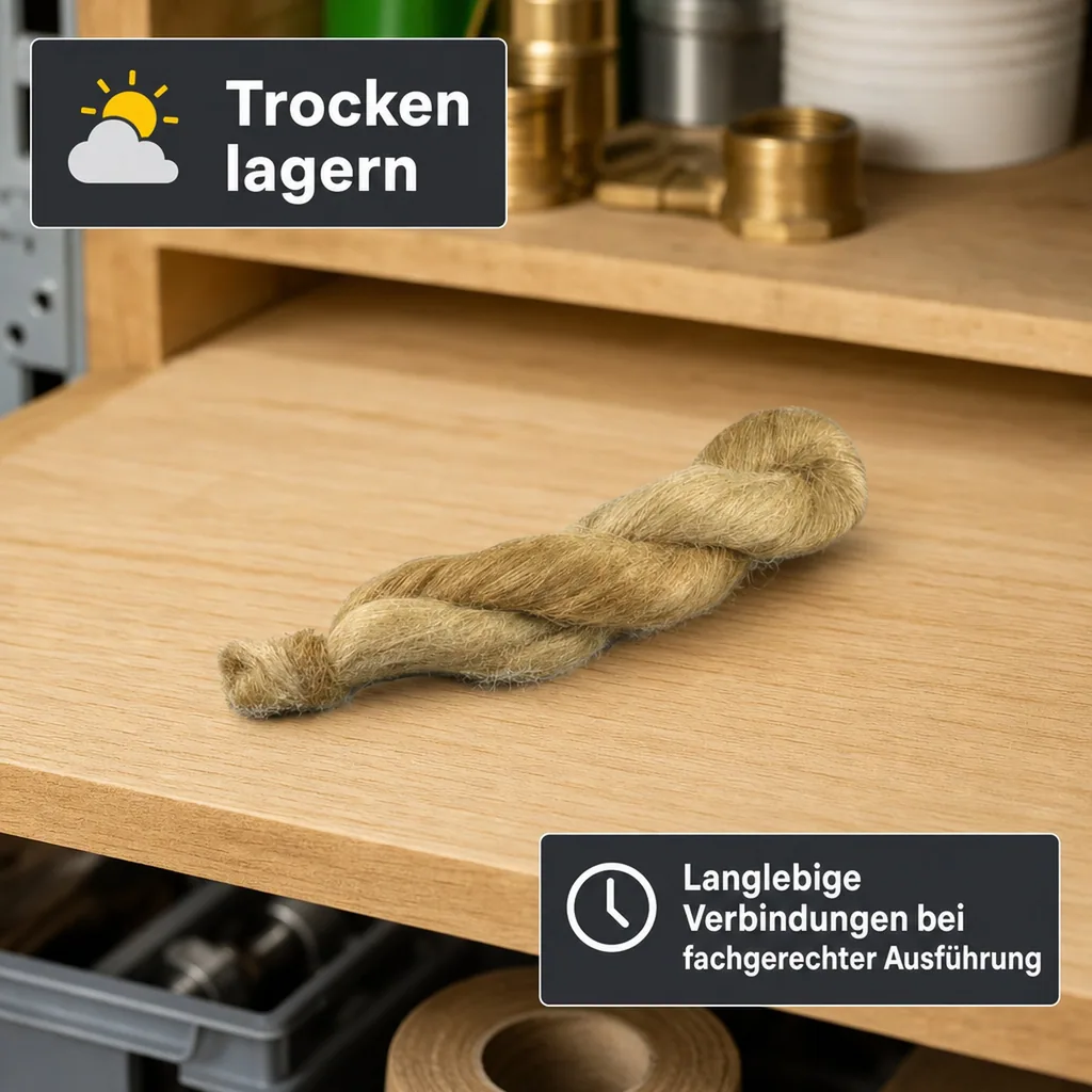 Dichthanf 180-200g, Hanf Dichtung, Gewinde abdichten