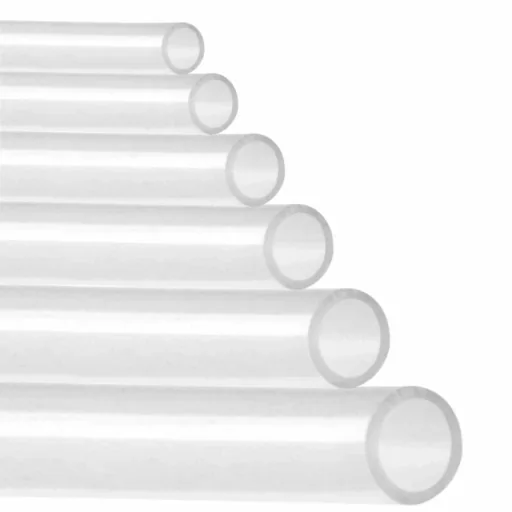 Silikonschlauch 2,0 x 5,0 mm IØ x AØ - 60° +/- 5° Shore A; transparent BfR &amp; FDA konform