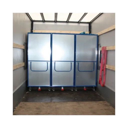 Etagenwagen, Stahlblechwagen mit Türen, 500 kg Traglast