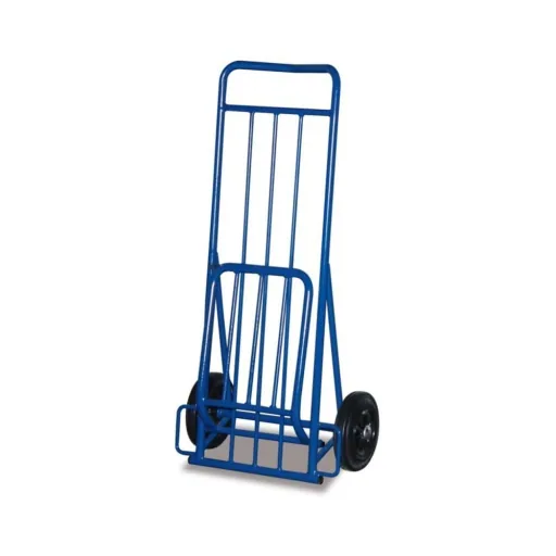 Paketroller 150 kg, Sackkarre mit Schaufel, Luftbereifung