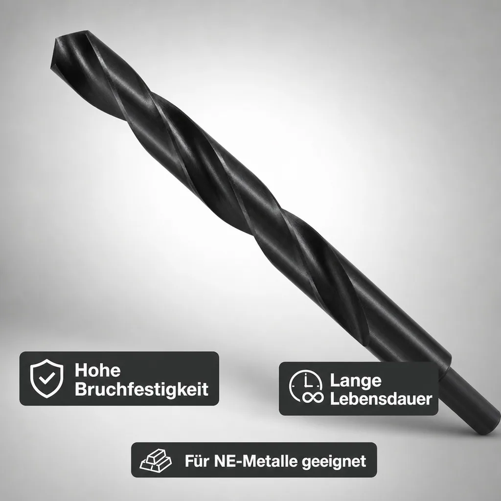 Spiralbohrer, HSS Bohrer, DIN 338, 11,5mm, reduzierter Schaft