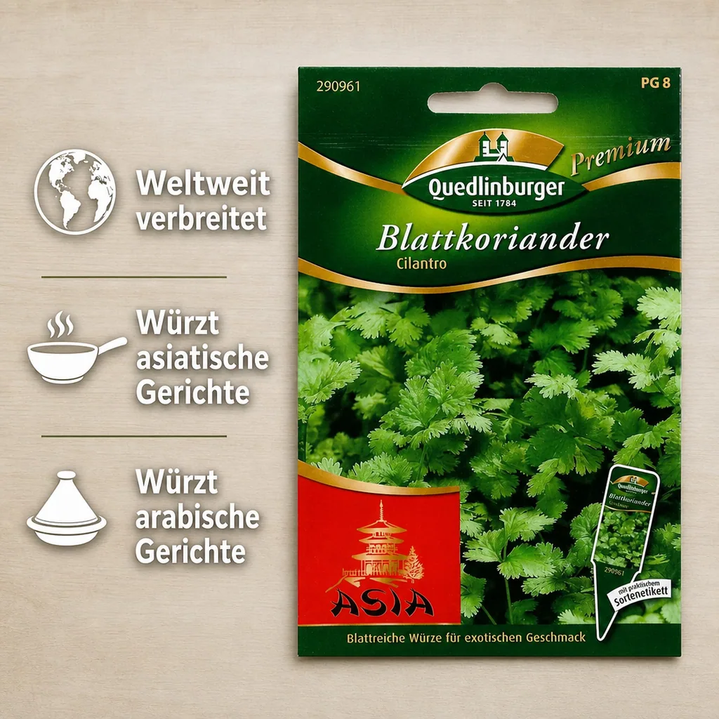 Blattkoriander, Cilantro