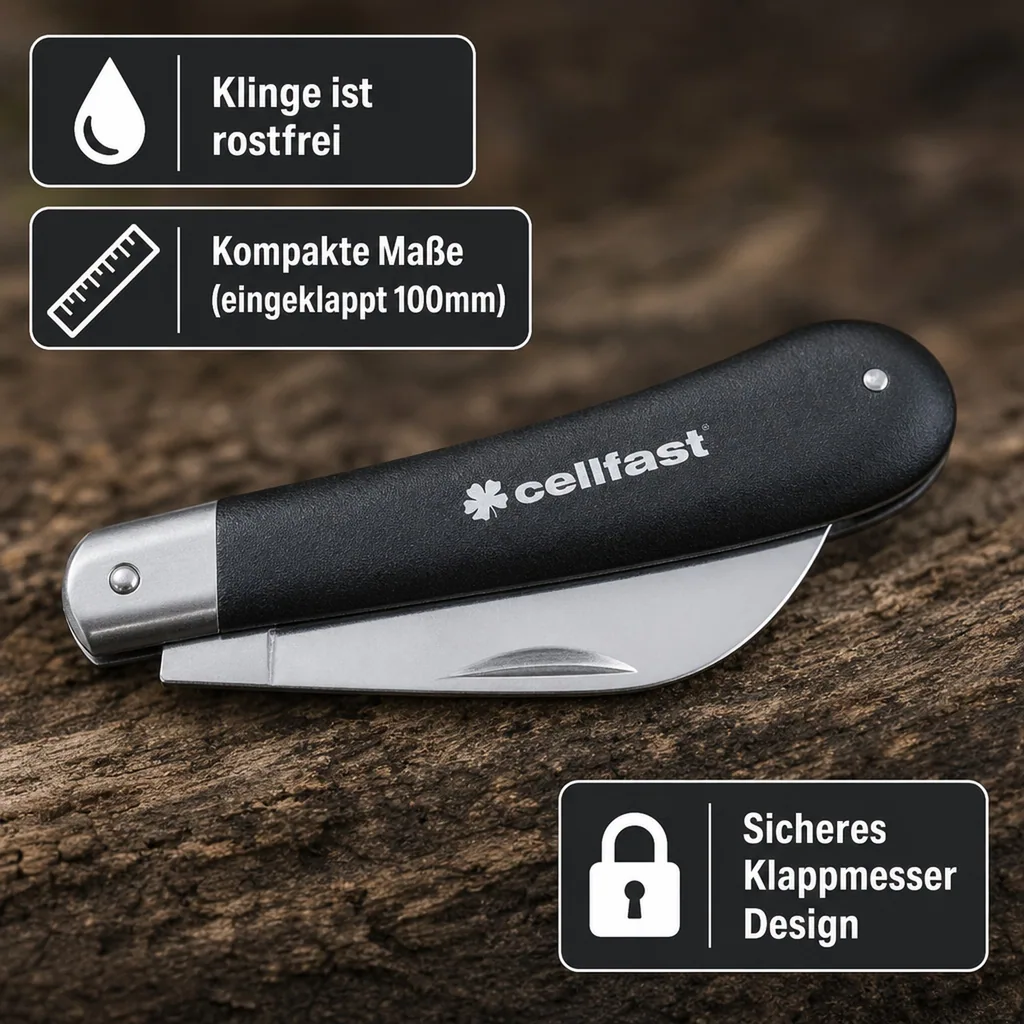 Gartenhippe, Gartenmesser, Baummesser, Gärtnermesser