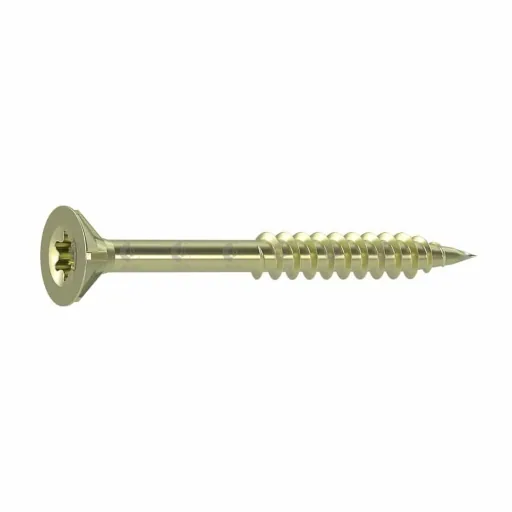 Spanplattenschrauben 4,5x70, 200 Stück, Senkkopf, Teilgewinde