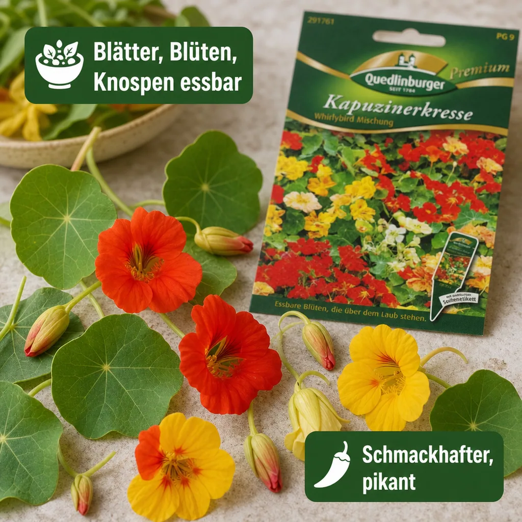 Kapuzinerkresse, Whirlybird Mischung