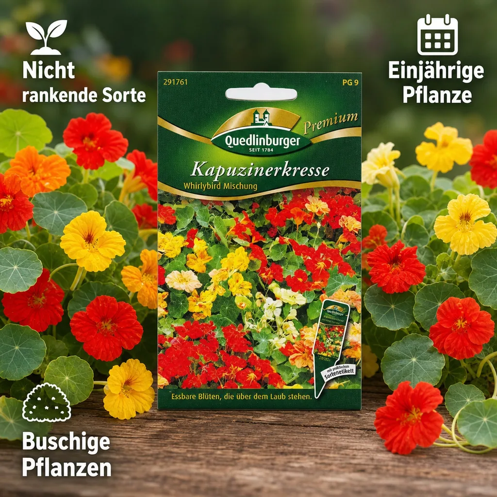 Kapuzinerkresse, Whirlybird Mischung