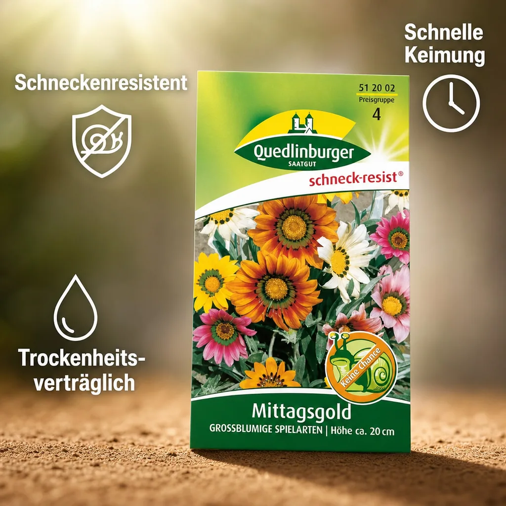 Mittagsgold Samen, Mittagsblume Samen, Sommerblumen Samen