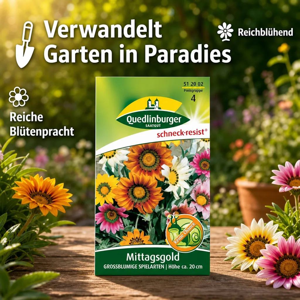 Mittagsgold Samen, Mittagsblume Samen, Sommerblumen Samen