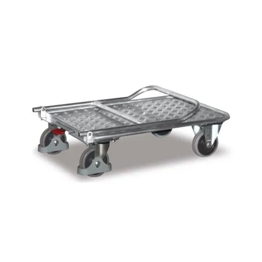 Klappbügelwagen, Aluminium Transportwagen, Typ M EasySTOP, 150kg Traglast