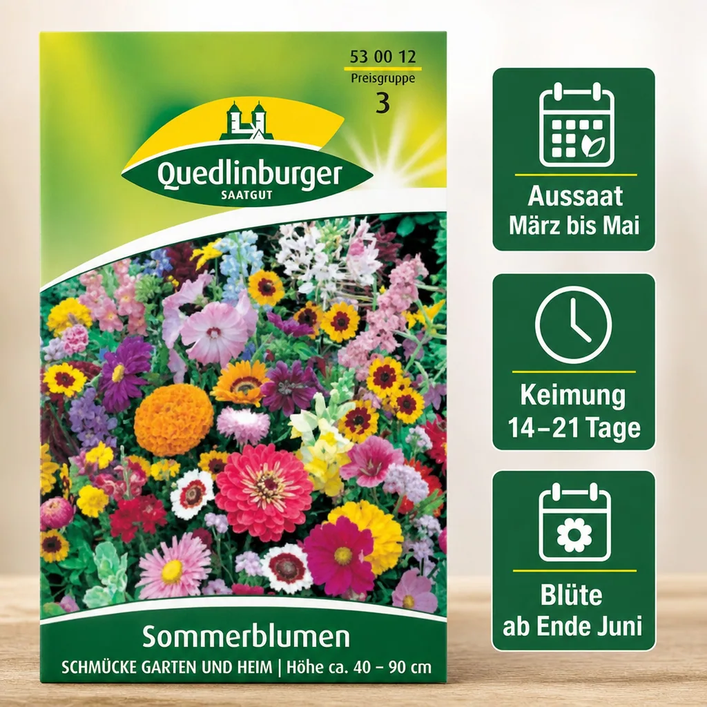 Sommerblumen, Schmücke Garten und Heim