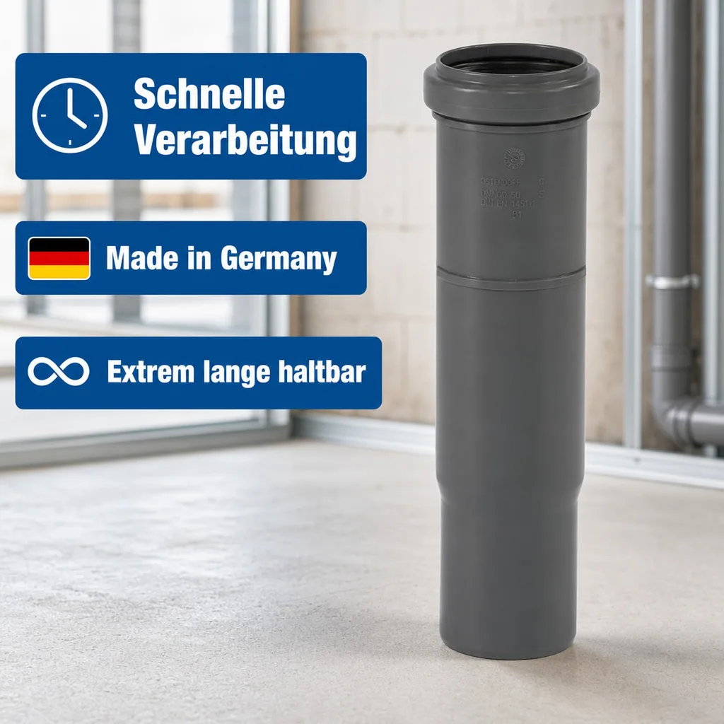 HTsafeL Langmuffe DN/OD 50