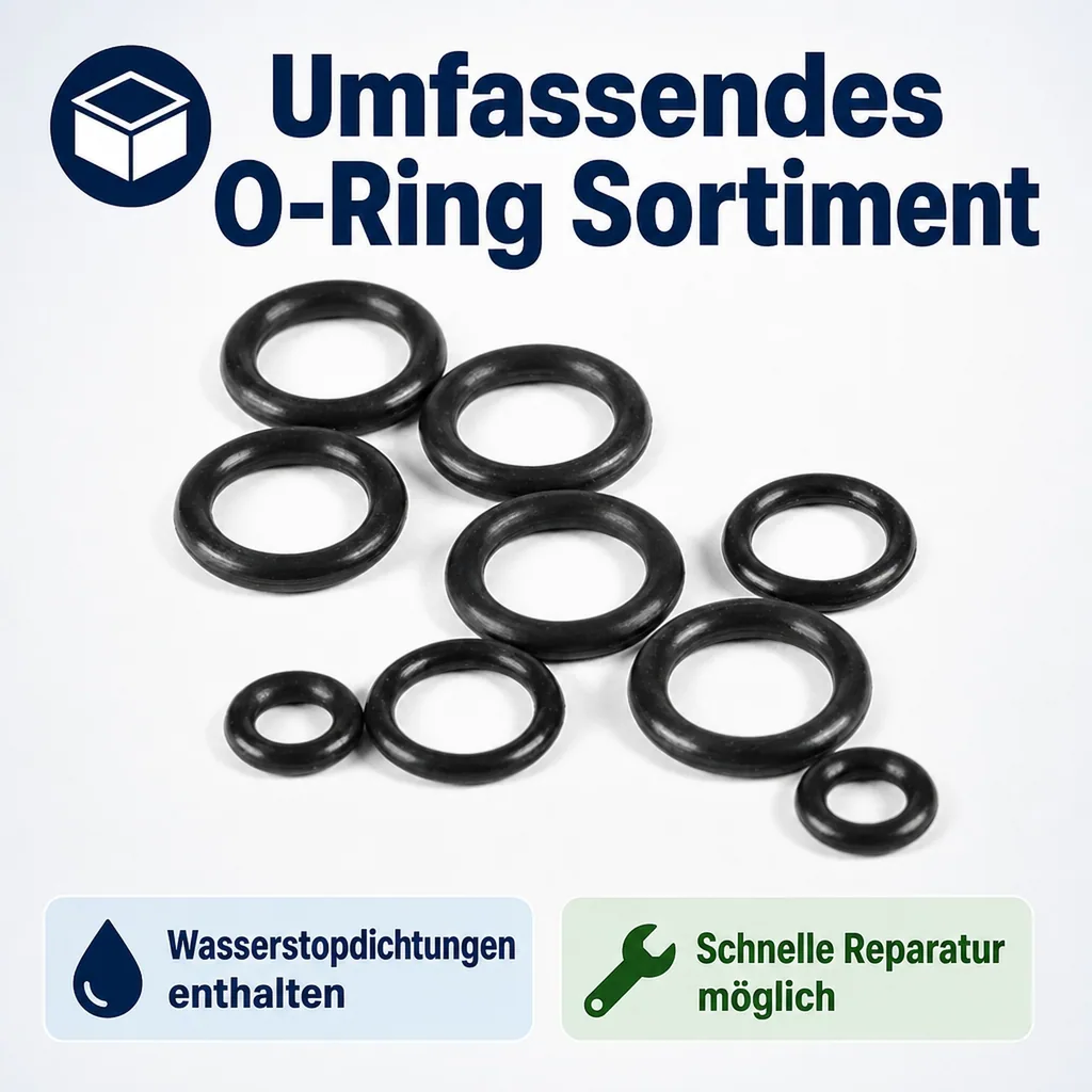 O-Ring Satz, O-Ringe Sortiment, Universal, Dichtungssatz