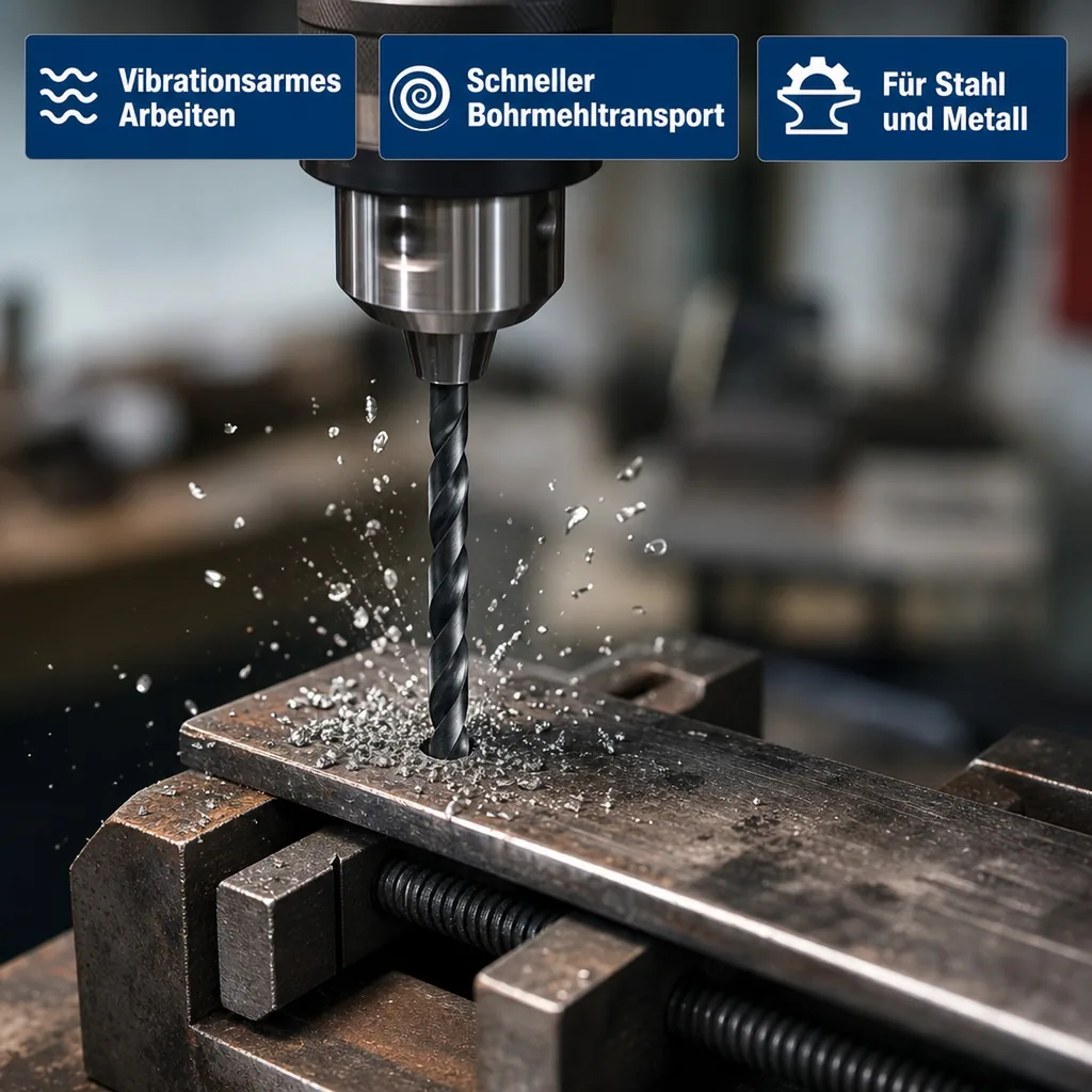Spiralbohrer HSS-R, 4.2 mm, DIN 338, rollgewalzt, Stahlbohrer