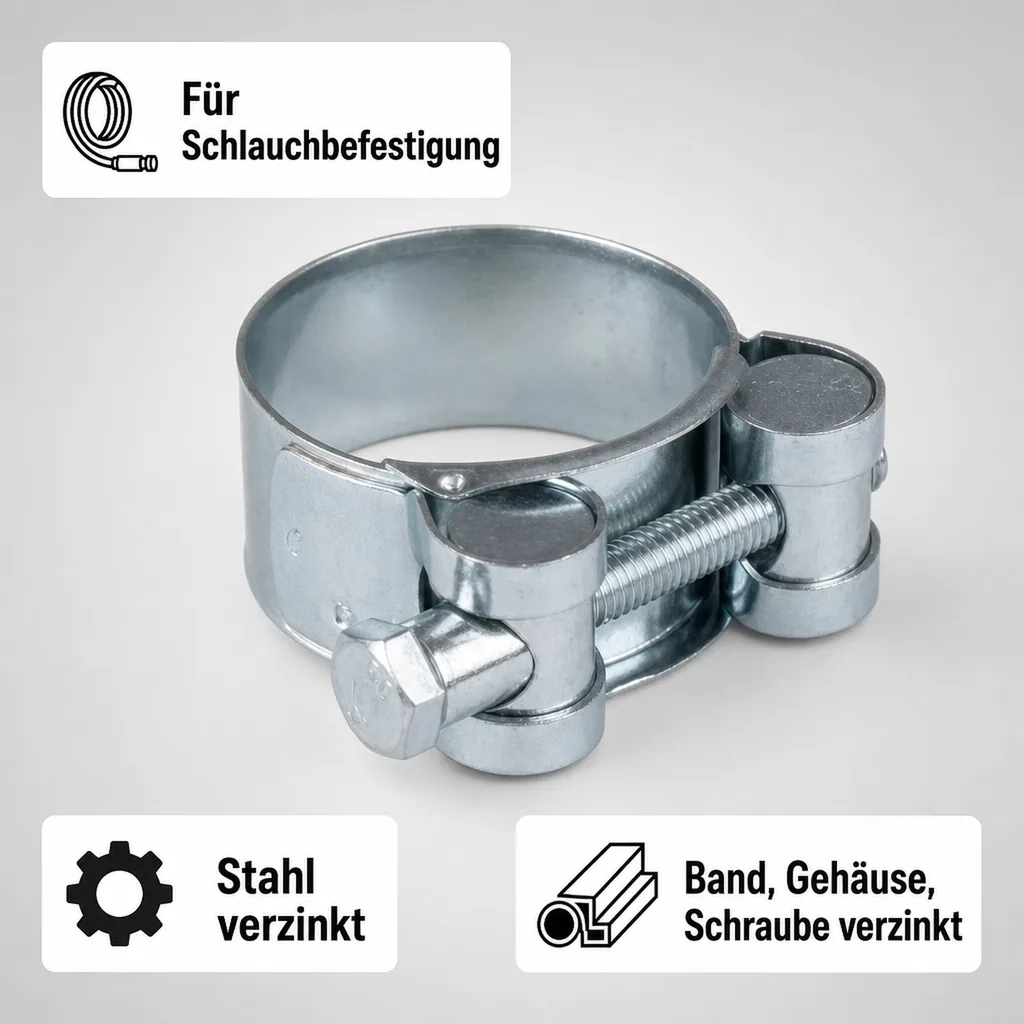 W1 Spannbacken-/ Gelenkbolzschellen 90-95mm